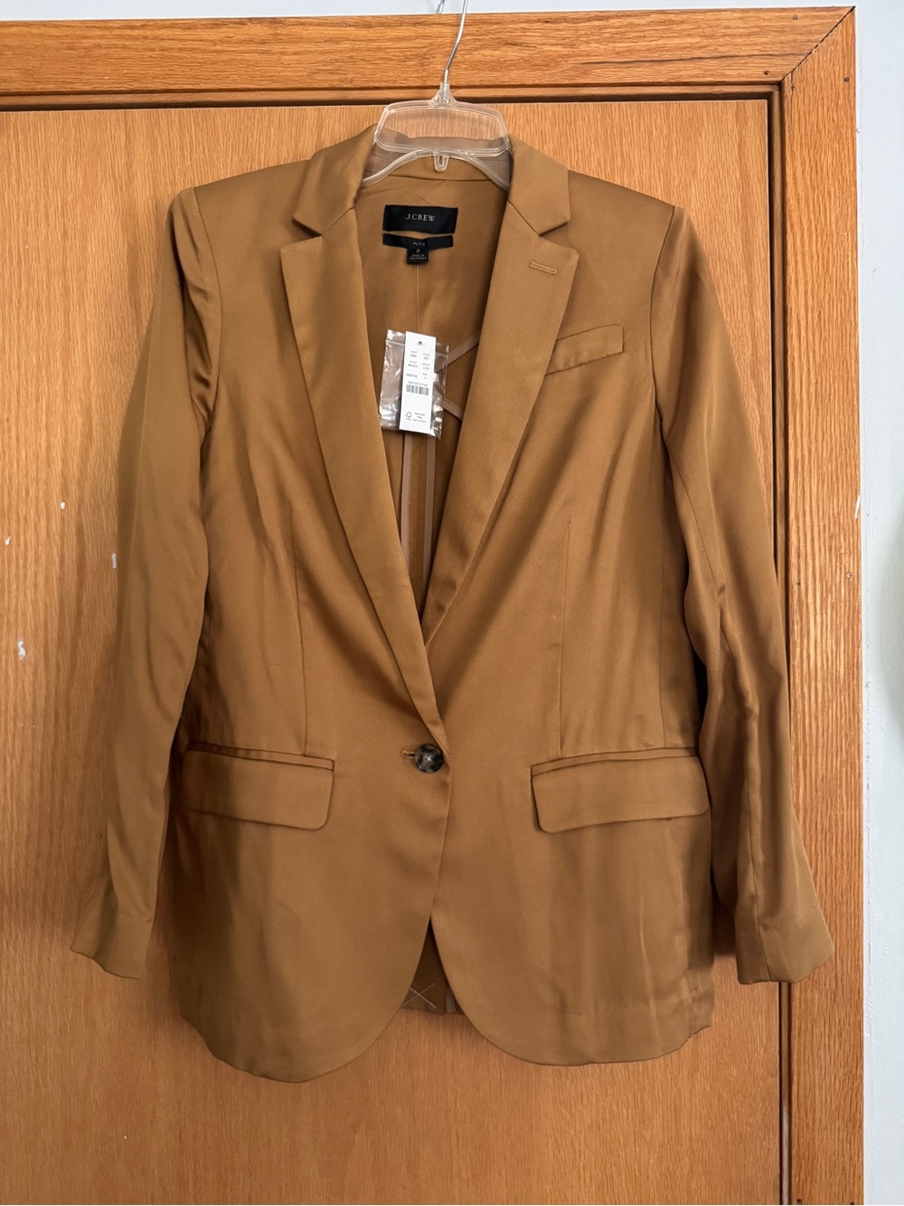 JCrew brownish lightweight tan blazer women’s size 2